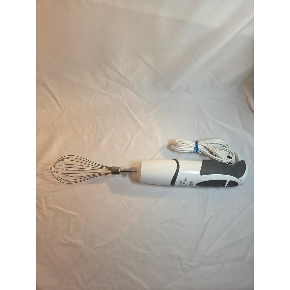 Braun Multiquick Immersion Hand Blender Motor Unit 300 Watt White Grey 4191